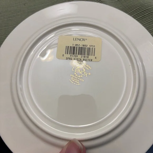 Lenox Spring Vista Floral Tea Set - Cream and Gold (Set 2)